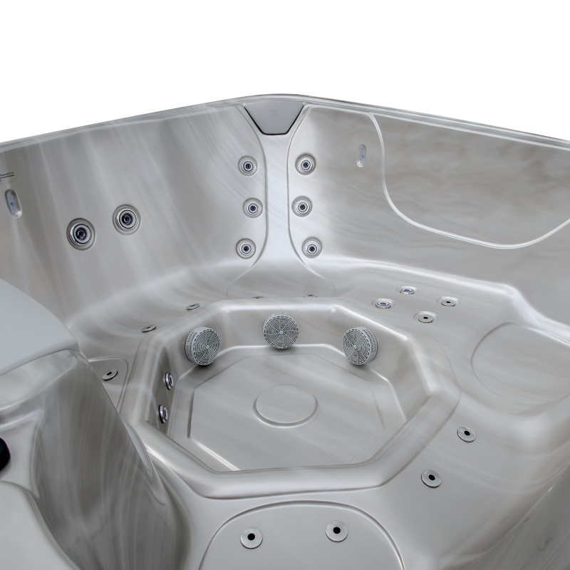 Balia Spa ogrodowe Hybrid 4-osobowe 43 dysze akryl Cappucino obudowa Antracyt 230x230 - obrazek 5