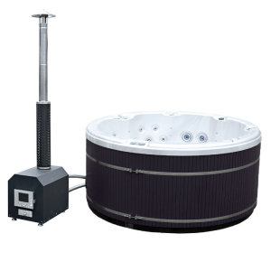 Balia Spa ogrodowe Hybrid 7-osobowe 47 dysz akryl Biała perła obudowa Antracyt 200cm