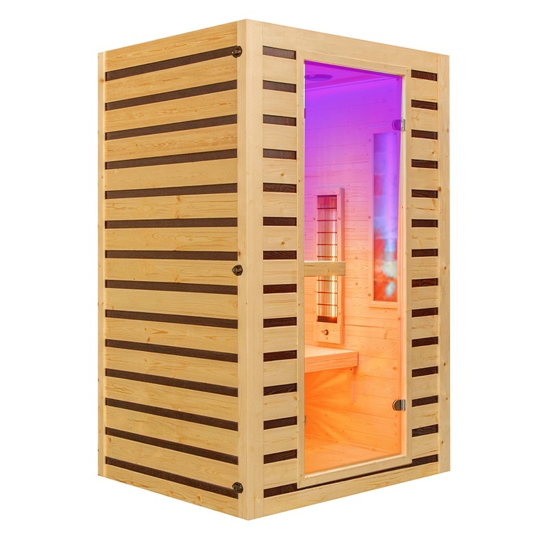 Sauna sucha Infrared TROMSO 2 osobowa 230V 120x105x190cm - obrazek 22