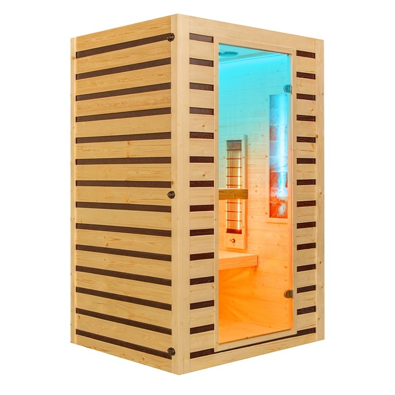 Sauna sucha Infrared TROMSO 2 osobowa 230V 120x105x190cm - obrazek 3
