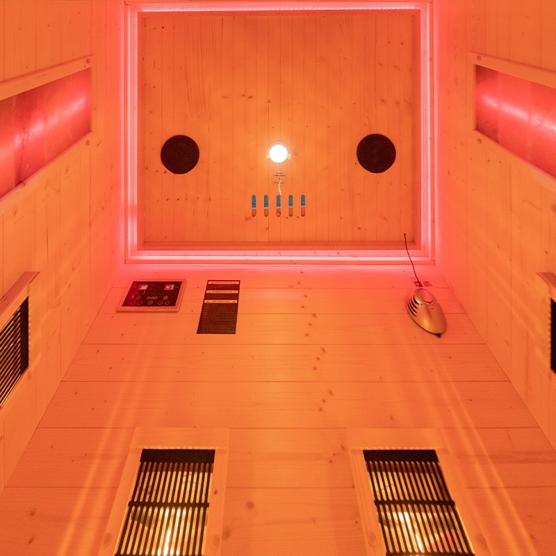 Sauna sucha Infrared TROMSO 2 osobowa 230V 120x105x190cm - obrazek 6