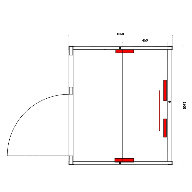 Sauna sucha Infrared TROMSO 2 osobowa 230V 120x105x190cm - obrazek 24