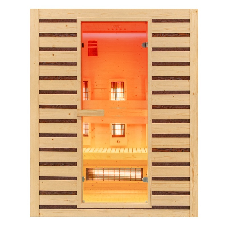 Sauna sucha Infrared TROMSO 3 osobowa 230V 153x110x190cm - obrazek 9
