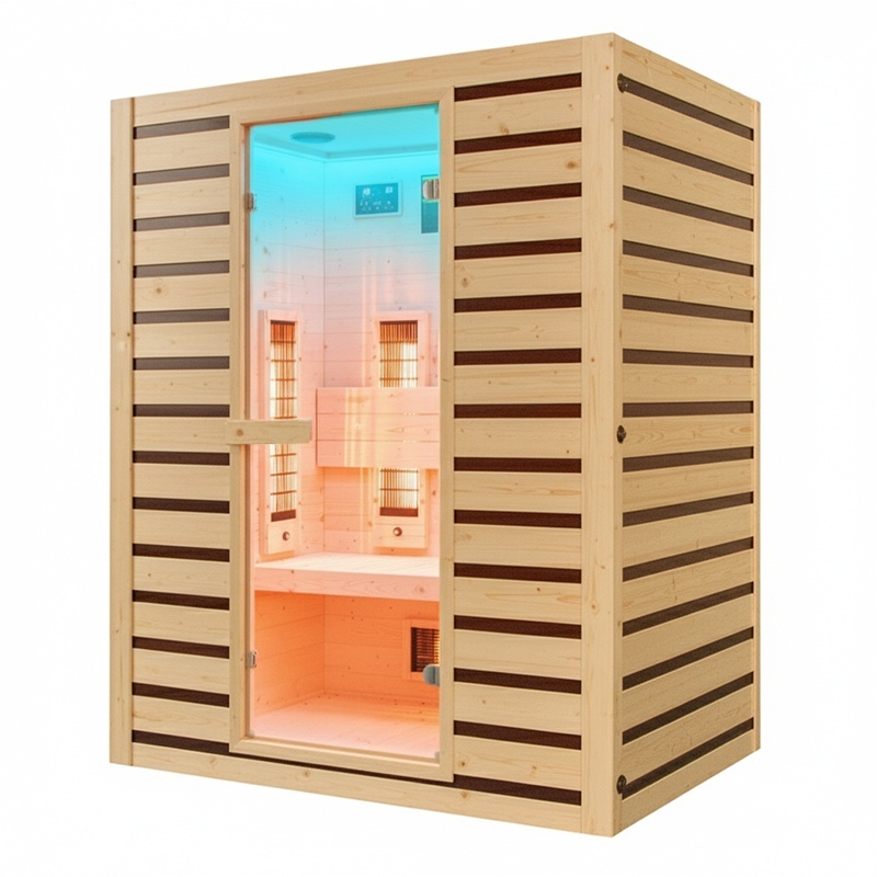 Sauna sucha Infrared TROMSO 3 osobowa 230V 153x110x190cm - obrazek 10