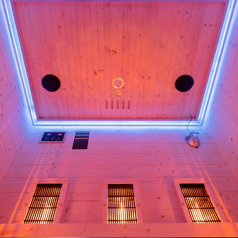 Sauna sucha Infrared TROMSO 3 osobowa 230V 153x110x190cm - obrazek 21