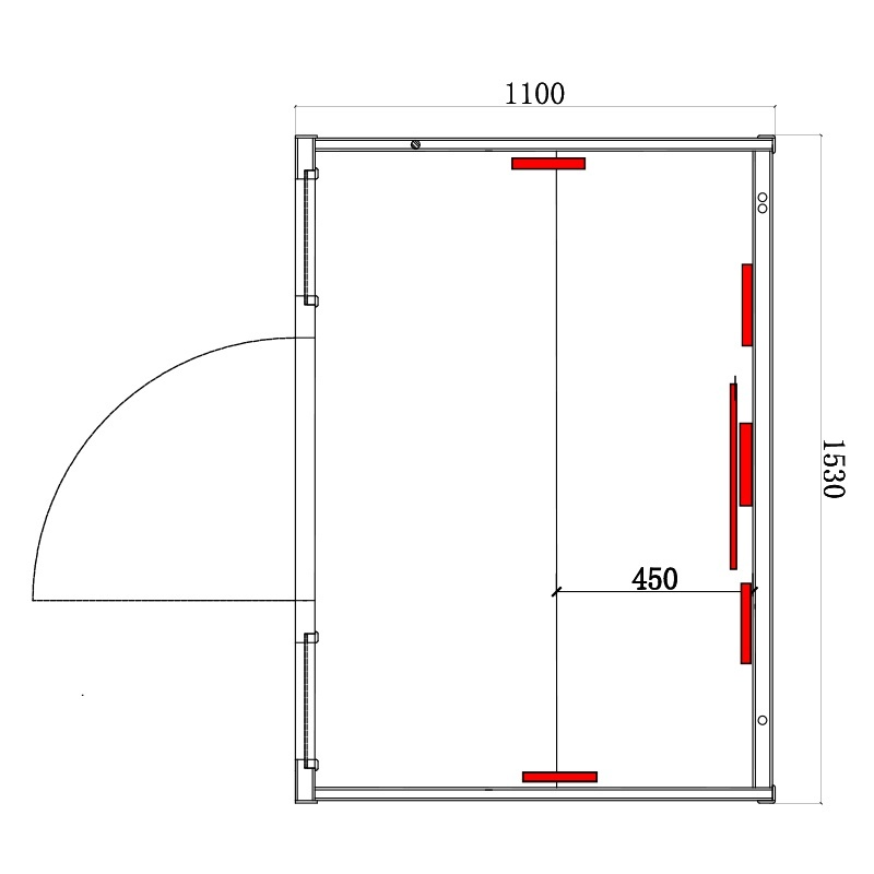 Sauna sucha Infrared TROMSO 3 osobowa 230V 153x110x190cm - obrazek 24