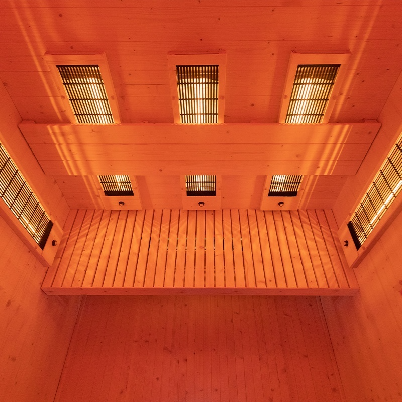 Sauna sucha Infrared TROMSO 3 osobowa 230V 153x110x190cm - obrazek 19