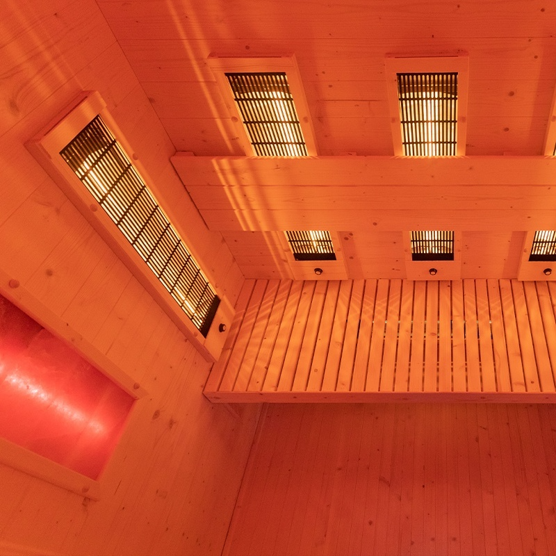 Sauna sucha Infrared TROMSO 3 osobowa 230V 153x110x190cm - obrazek 18
