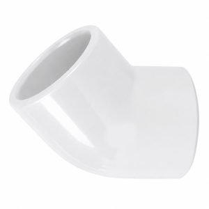 Kolanko PVC 1 cal 45 stopni klejone do SPA Ogrodowego Jacuzzi