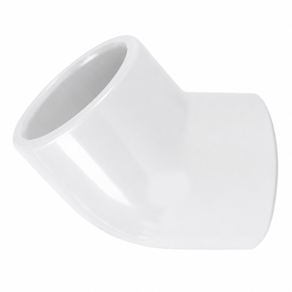 Kolanko PVC 1 cal 45 stopni klejone do SPA Ogrodowego Jacuzzi