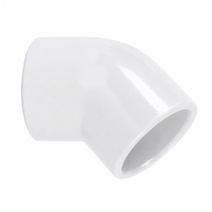 Kolanko PVC 1,5 cala 45 stopni klejone do SPA ogrodowego Jacuzzi