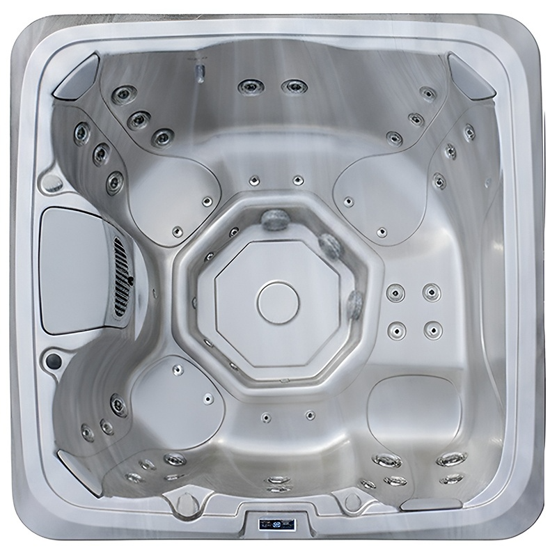 Balia Spa ogrodowe Hybrid 4-osobowe 43 dysze akryl Cappucino obudowa Kawa 230x230 - obrazek 2