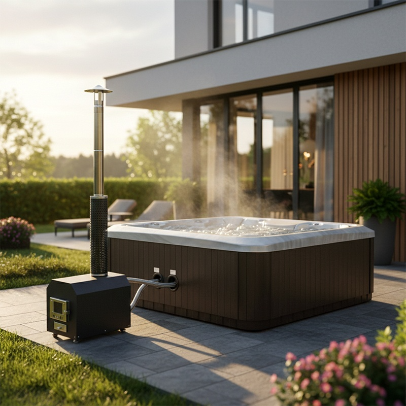 Balia Spa ogrodowe Hybrid 4-osobowe 43 dysze akryl Cappucino obudowa Kawa 230x230 - obrazek 15