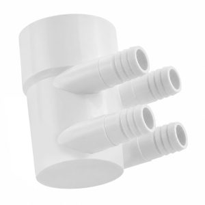 Rozdzielacz PVC 2 cale zamknięty 4 wyjścia 3/4 cala do SPA ogrodowego