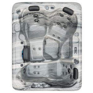 Spa ogrodowe Earth Kouri 3 osobowe 31 dysz akryl Oddysay obudowa Szara deska 215x170
