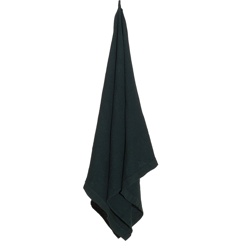 Rento ręcznik kąpielowy Kenno 180x90 cm ZIELONY z bawełny z recyklingu - obrazek 5