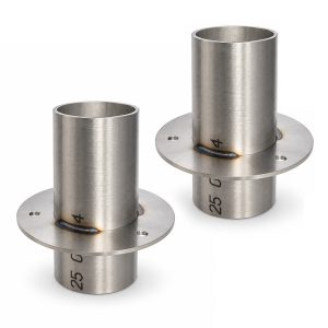 Przejścia burtowe do balii 48 mm stal nierdzewna 2szt do pieca