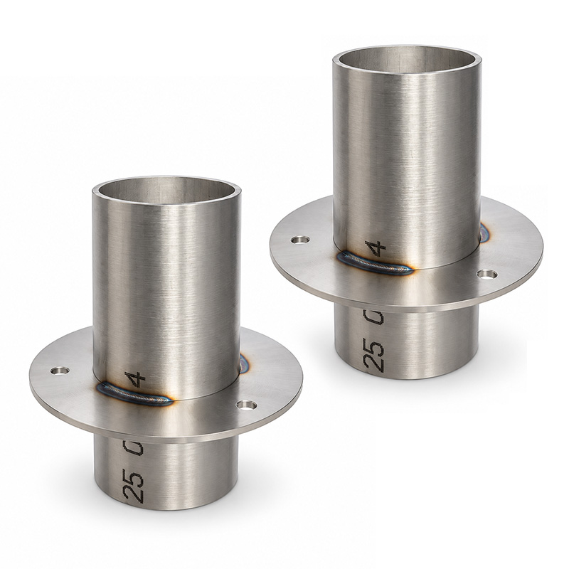 Przejścia burtowe do balii 48 mm stal nierdzewna 2szt do pieca